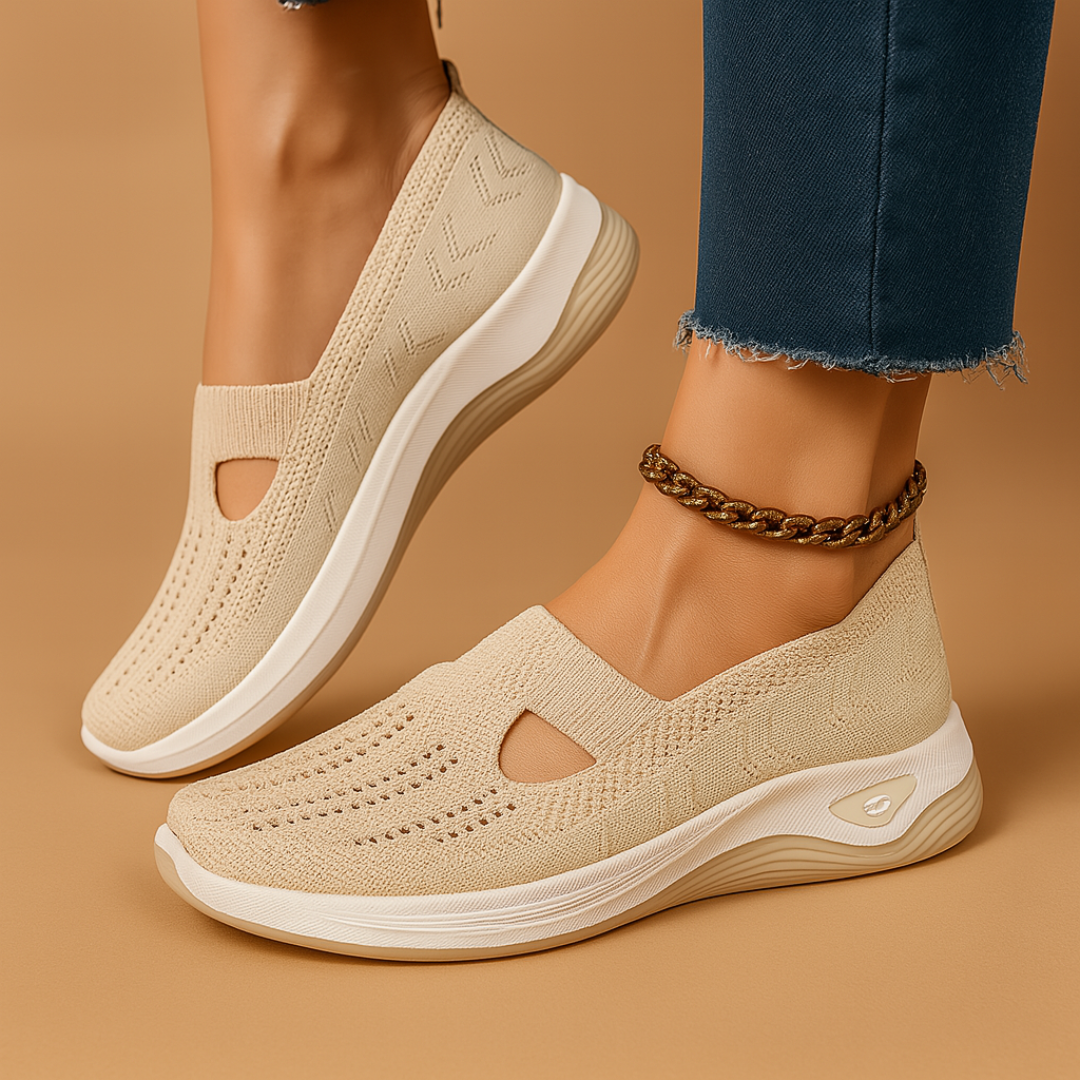 Stijlvolle Orthopedische Instap Sneakers voor Dames